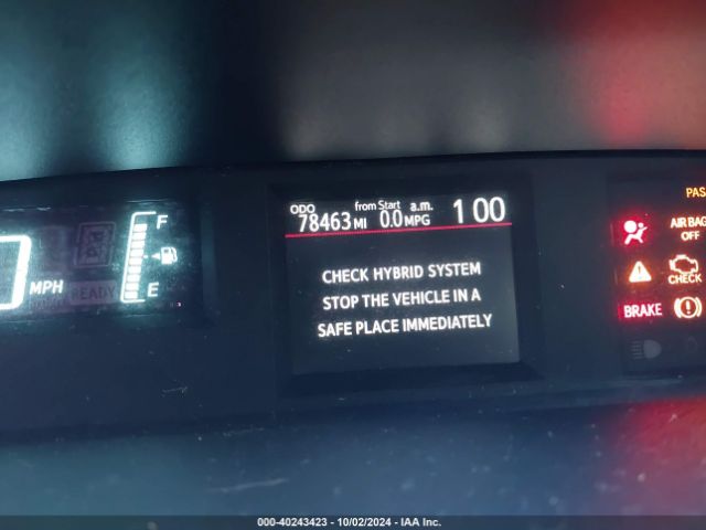 JTDKDTB35E1560314 Toyota Prius C Two