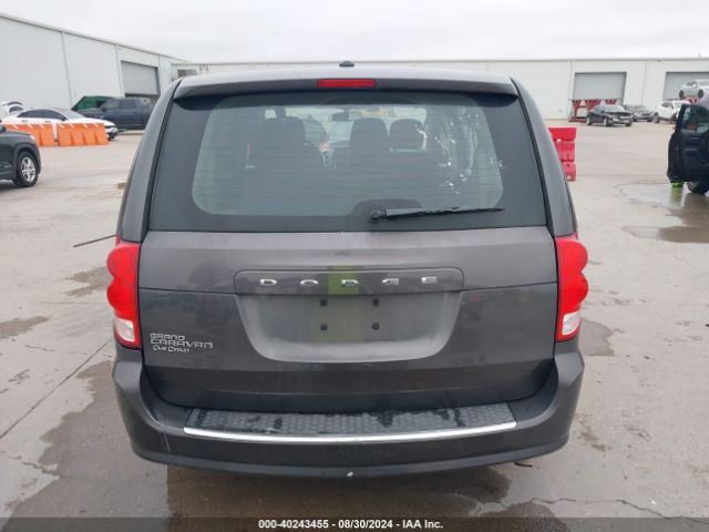 2C4RDGBG9GR356493 Dodge Grand Caravan American Value Pkg