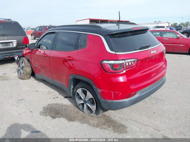 3C4NJCBBXJT169708 Jeep Compass Latitude Fwd