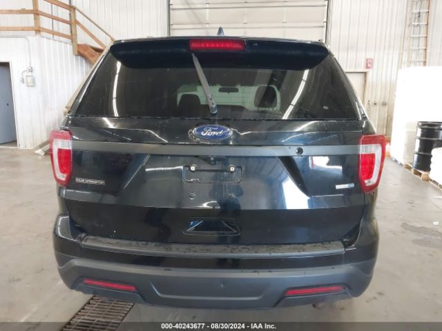 1FM5K8AR3JGB12453 Ford Police Interceptor Utility