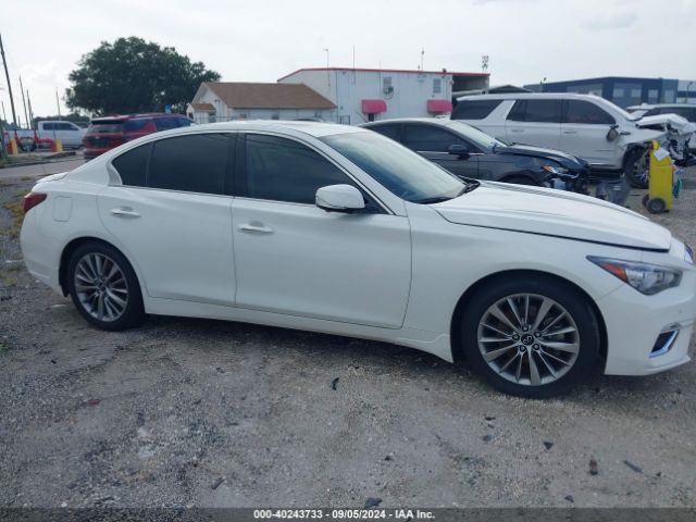 JN1EV7BP1NM310414 Infiniti Q50 LUXE
