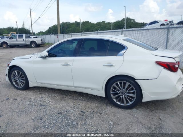 JN1EV7BP1NM310414 Infiniti Q50 LUXE