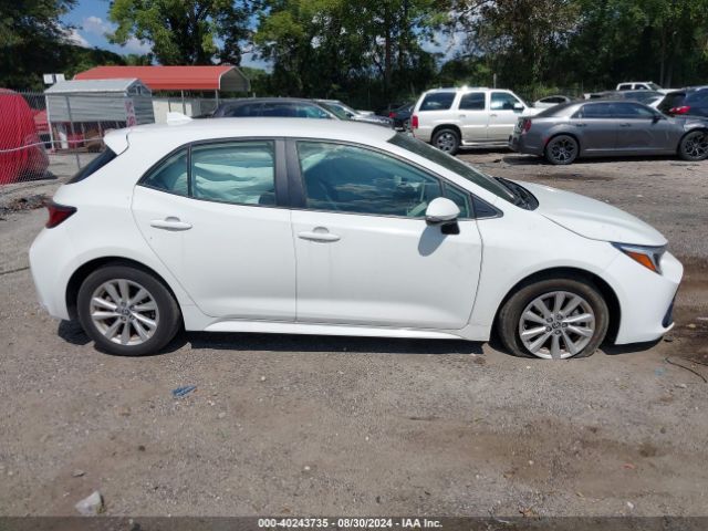 JTND4MBE5P3200558 Toyota COROLLA SE