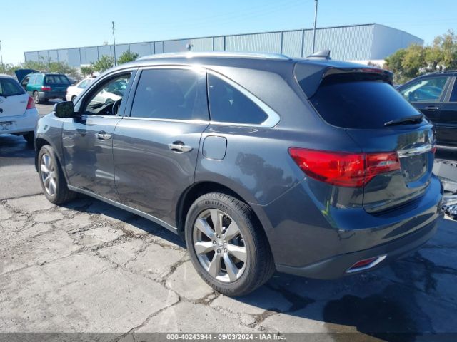 5FRYD4H9XGB035463 Acura Mdx Advance   Entertainment Packages/advance Package