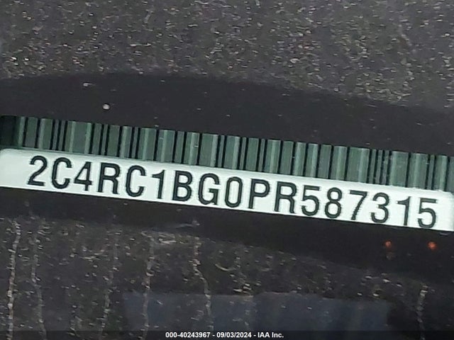 2C4RC1BG0PR587315 Chrysler Pacifica Touring L