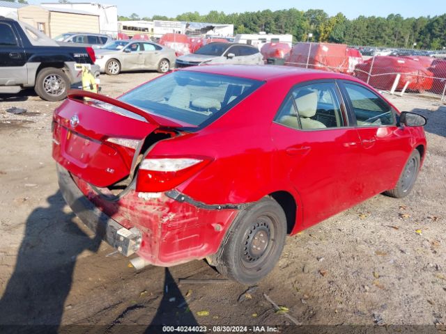 2T1BURHE4FC470984 Toyota COROLLA LE