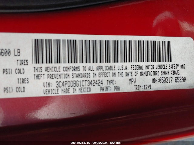 Dodge Journey Sxt 2014 3C4PDDBG7ET161508 Image 9
