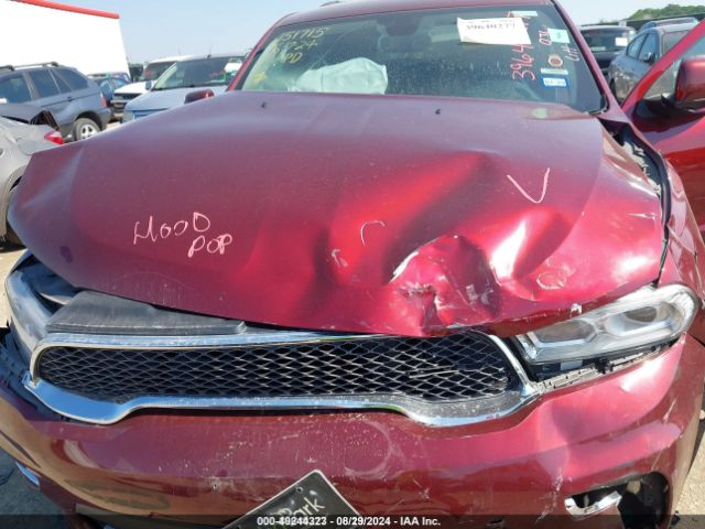 1C4RDHAG5MC553821 Dodge Durango Sxt Plus Rwd