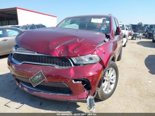 1C4RDHAG5MC553821 Dodge Durango Sxt Plus Rwd
