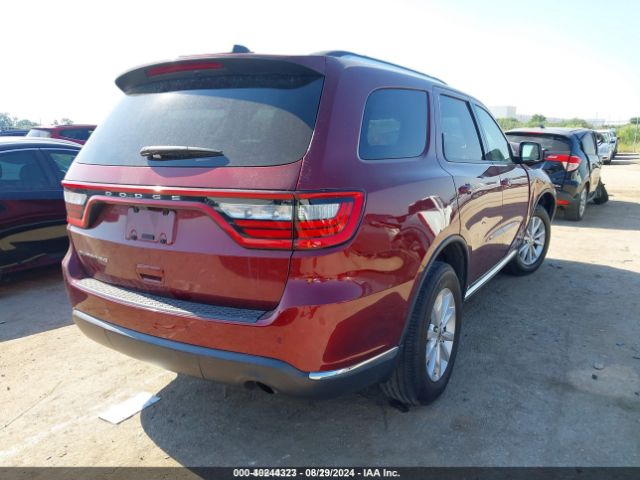 1C4RDHAG5MC553821 Dodge Durango Sxt Plus Rwd