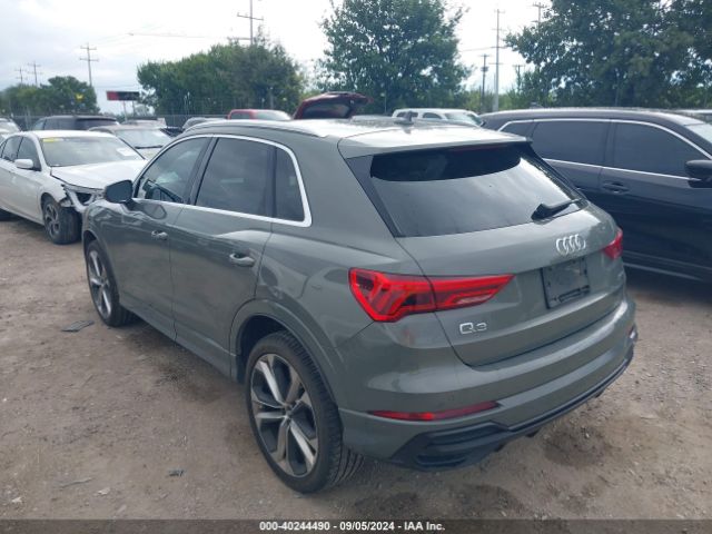 WA1EECF3XL1033090 Audi Q3 Premium Plus 45 Tfsi S Line Quattro Tiptronic