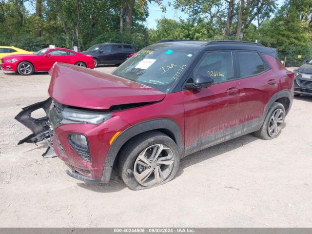 KL79MTSL6NB046722 Chevrolet Trailblazer Fwd Rs