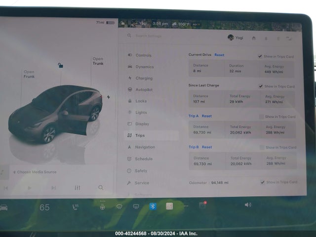 2022 TESLA MODEL Y 7SAYGDEE3NA012145 Photo 6