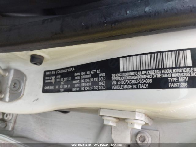 2018 FIAT 500X ZFBCFXCB0JP654008 Photo 8