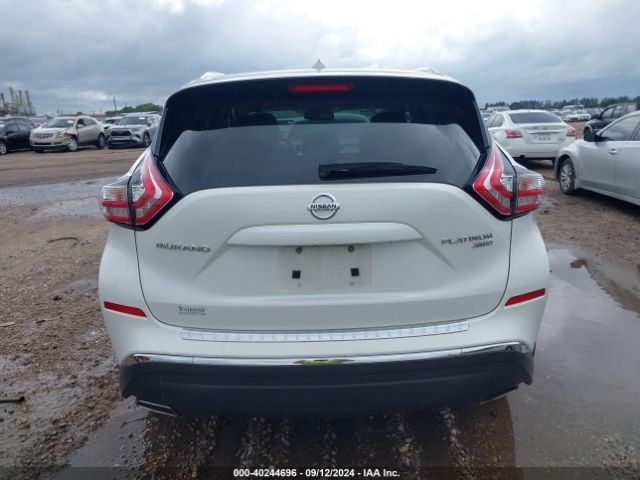 5N1AZ2MH4FN203406 Nissan Murano Platinum