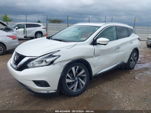 5N1AZ2MH4FN203406 Nissan Murano Platinum