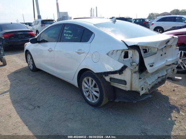 KNAFX4A84E5124233 KIA FORTE EX