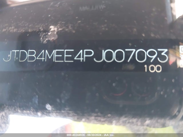 Toyota COROLLA LE 2023 JTDB4MEE4PJ007093 Image 21