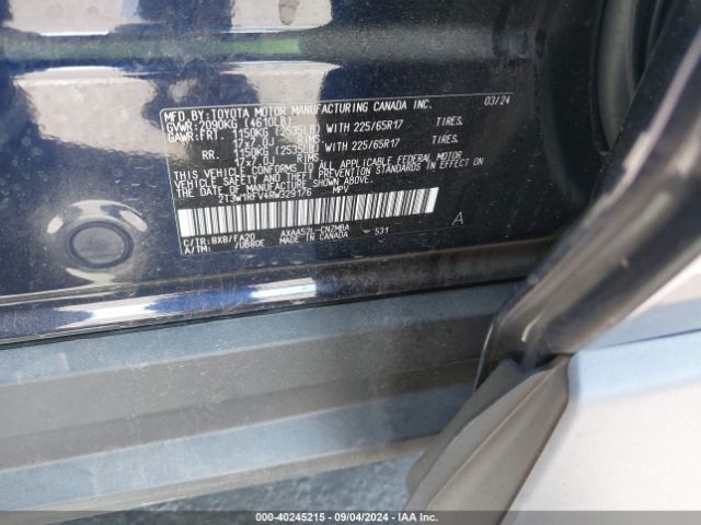 2T3W1RFV4RW329176 Toyota Rav4 Xle