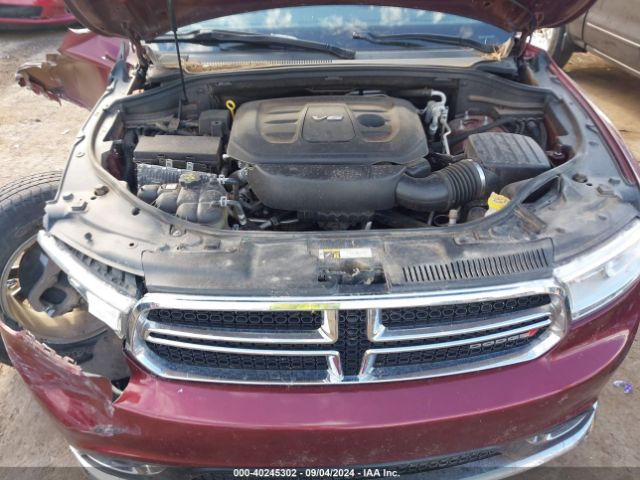 1C4RDHAG6KC582189 Dodge Durango Sxt Rwd