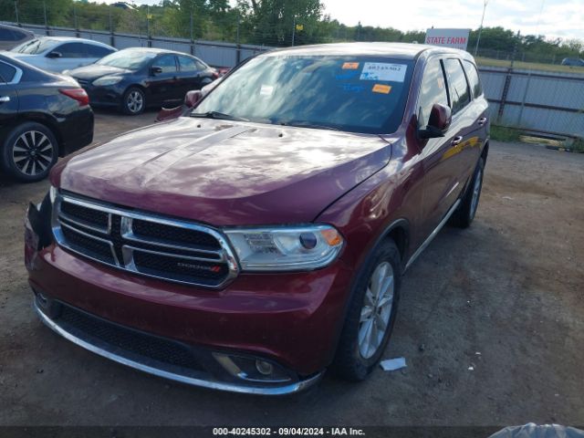 1C4RDHAG6KC582189 Dodge Durango Sxt Rwd