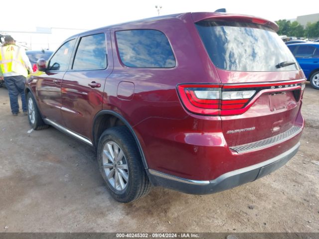 1C4RDHAG6KC582189 Dodge Durango Sxt Rwd