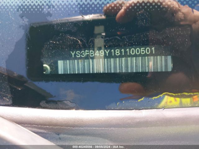 2008 SAAB 9-3 YS3FB49Y181100501 Photo 8