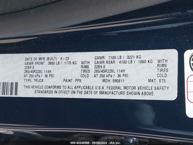 1C6SRFHT0RN134160 RAM 1500 Limited  4x4 5'7 Box