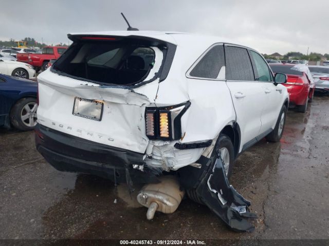 5XYRG4LC5NG112262 KIA SORENTO LX
