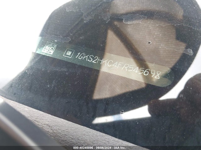 1GKS2HKC4FR545698 GMC Yukon Xl 1500 Slt