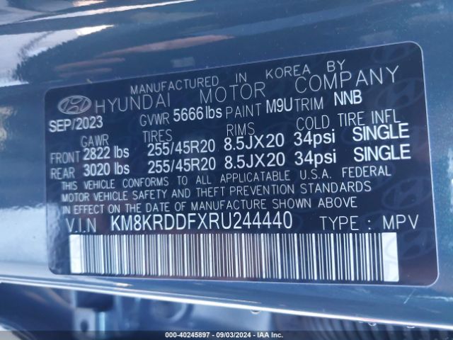 KM8KRDDFXRU244440 Hyundai Ioniq 5 Limited