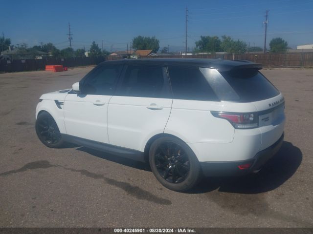 SALWR2VFXFA630015 Land Rover Range Rover Sport 3.0l V6 Supercharged Hse