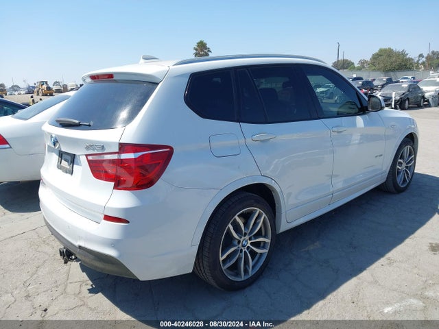 5UXWZ7C33H0V87805 BMW X3 Sdrive28i