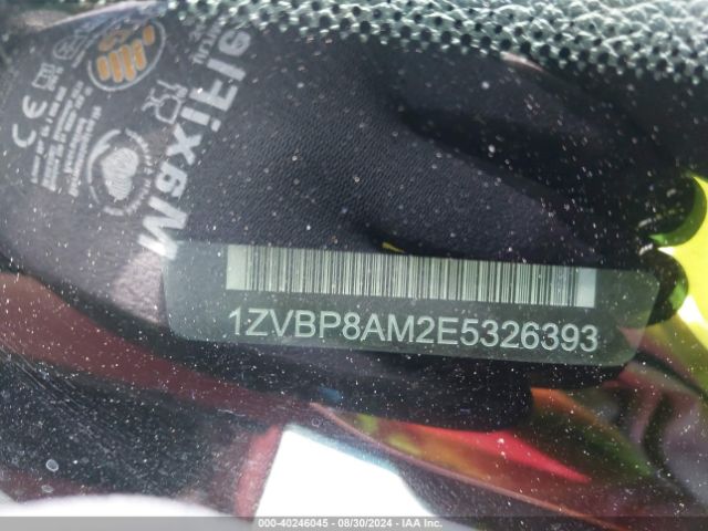 1ZVBP8AM2E5326393 Ford Mustang V6