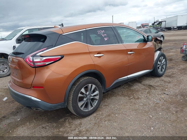 Nissan MURANO S 2015 5N1AZ2MG4FN264827 Image 4
