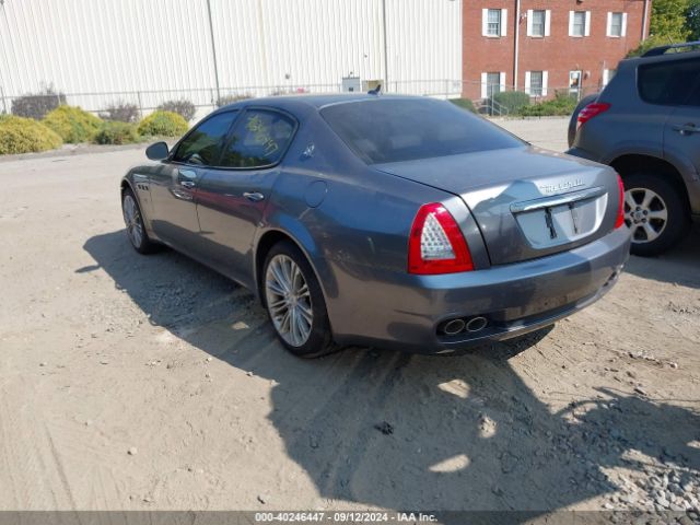 2012 MASERATI QUATTROPORTE ZAM39JKA0C0063856 Photo 2