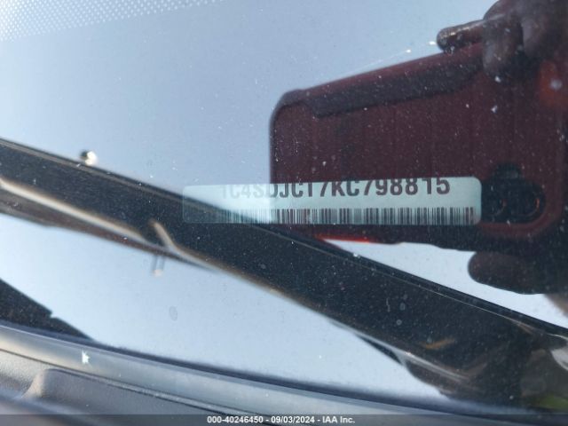 1C4SDJCT7KC798815 Dodge Durango R/t Awd