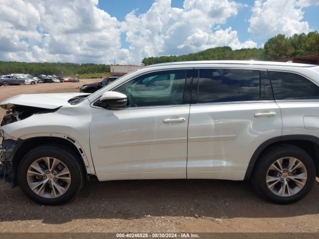 5TDKKRFH6FS047124 Toyota Highlander Xle V6