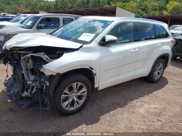 5TDKKRFH6FS047124 Toyota Highlander Xle V6
