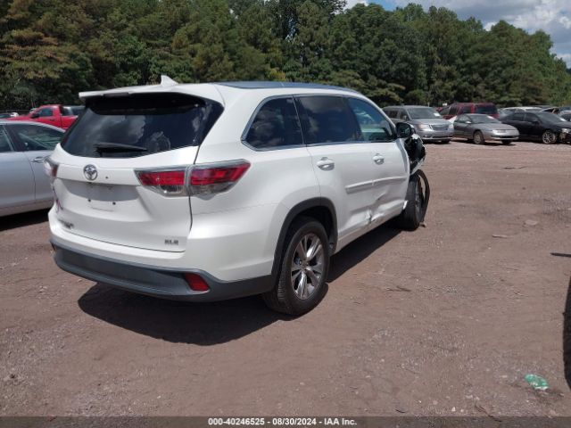 5TDKKRFH6FS047124 Toyota Highlander Xle V6