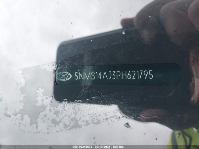 5NMS14AJ3PH621795 Hyundai Santa Fe Se