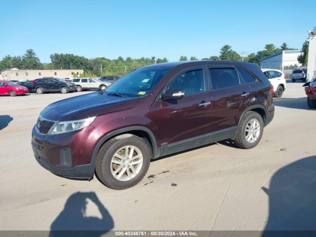 5XYKTCA66FG637269 KIA SORENTO LX