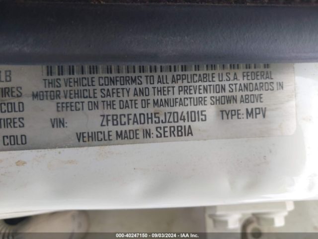 ZFBCFADH5JZ041015 Fiat 500L TREKKING