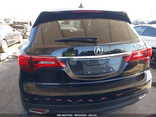 5FRYD3H46FB011500 Acura Mdx Technology Package