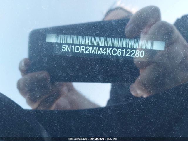 5N1DR2MM4KC612280 Nissan Pathfinder Sl
