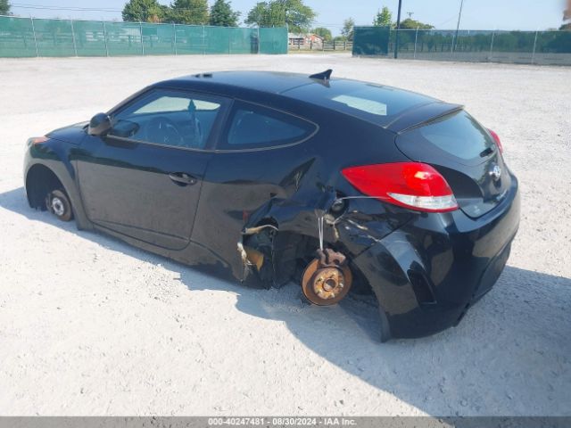 KMHTC6AD0EU210361 Hyundai Veloster Base W/black