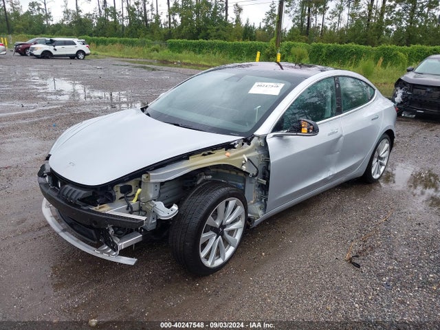 Tesla Model 3 Long Range/mid Range 2018 5YJ3E1EA3JF048486 Image 2