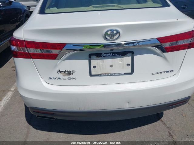4T1BK1EB0EU122498 Toyota AVALON LIMITED
