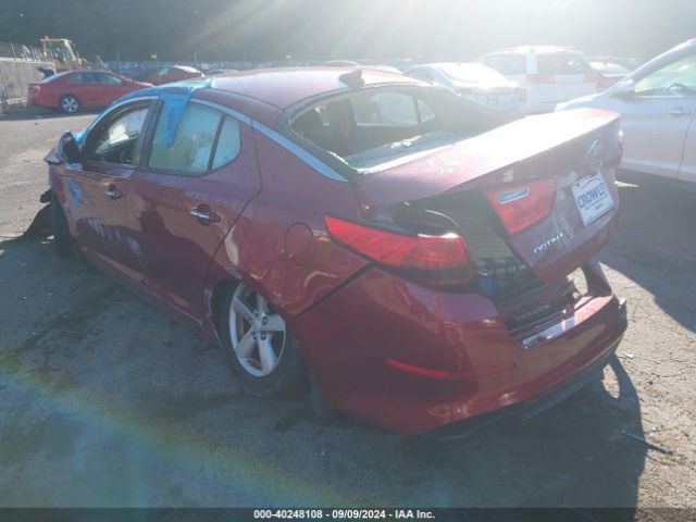 5XXGM4A75FG459859 KIA Optima Lx