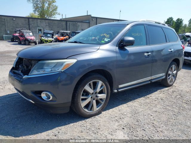 5N1AR2MN2EC629210 Nissan Pathfinder Platinum